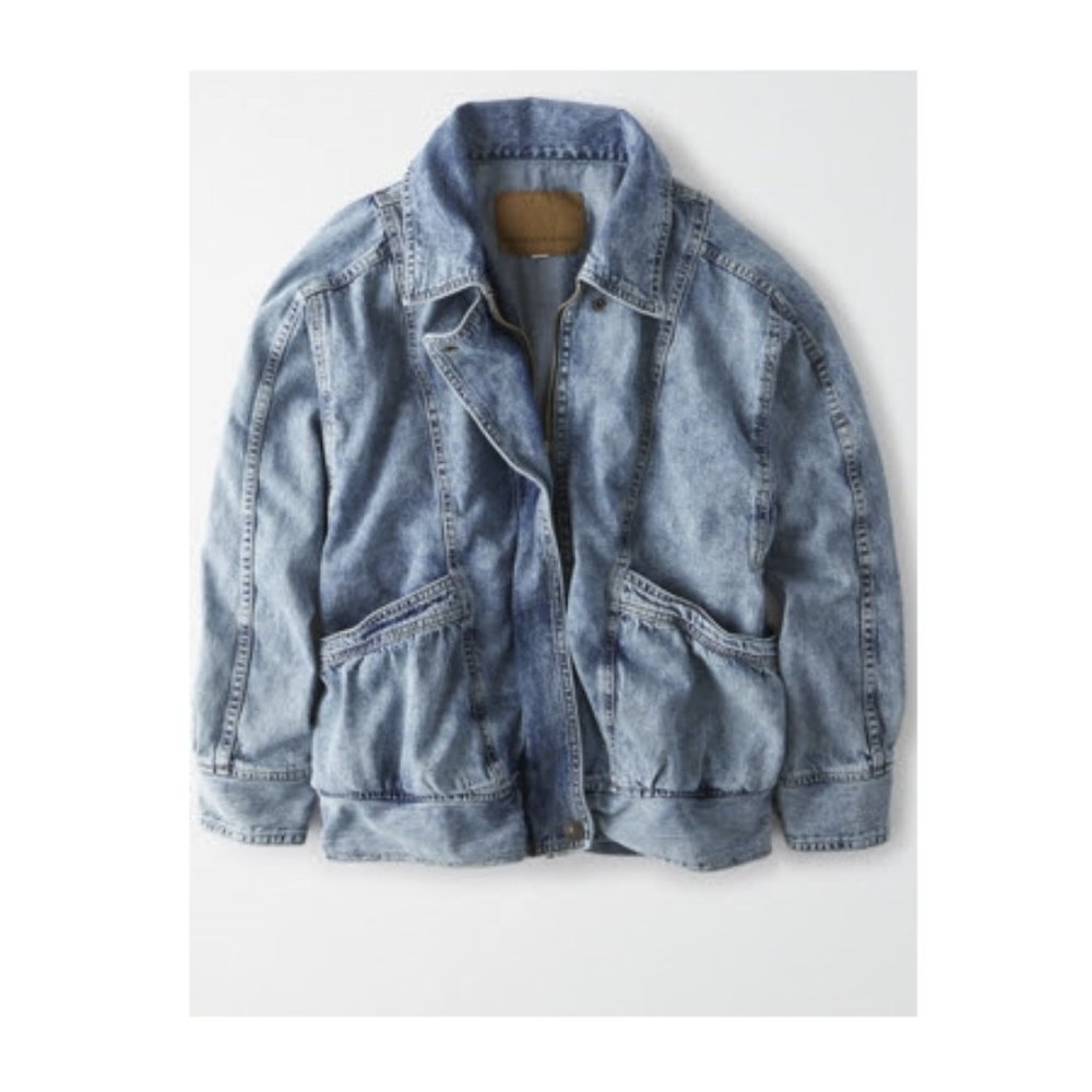 Oversized Vintage Denim Jacket